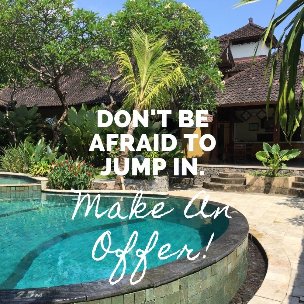 I LOVE Offers! DON'T be shy, y'all!